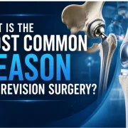 Orthopedic surgeon explaining reasons for revision joint replacement surgery to a patient in Arizona