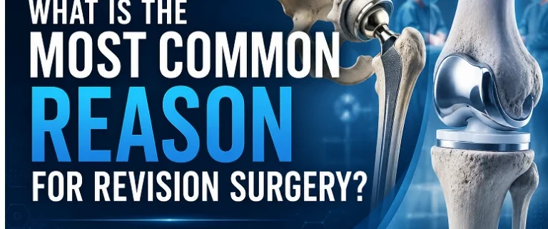 Orthopedic surgeon explaining reasons for revision joint replacement surgery to a patient in Arizona