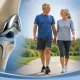 Orthopedic surgeon explaining knee replacement lifespan to a patient with knee arthritis.